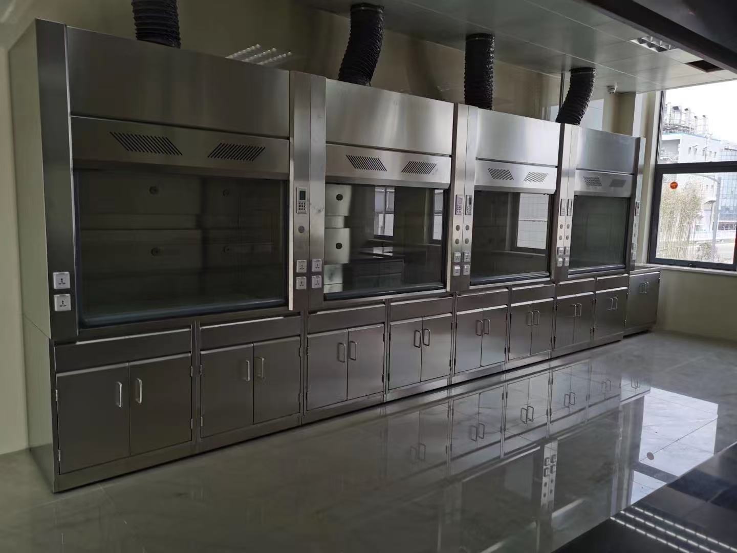 鹤壁市气路系统不锈钢实验台 - 方案